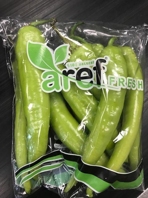 Green Pepper Carli 1pck (400g) 长绿辣椒1包400克