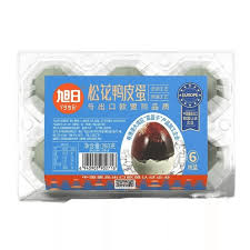 XURI Preserved Duck Eggs 420g 旭日松花鸭皮蛋一盒六只装420克
