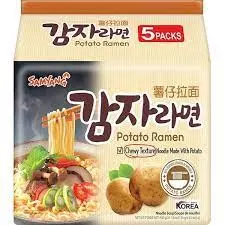Samyang Potato Ramen 5pk (600g) 韩国三养土豆拉面5连包600克