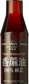 YEO'S Pure Sesame oil 375ml 杨协成芝麻油375毫升