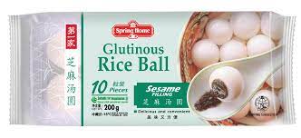 SPRING HOME Glutinous rice ball SESAME芝麻汤圆