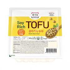 KR CHONGGA Soy rich soft Tofu 300G  韩国嫩豆腐300克