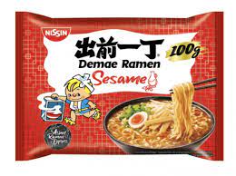 Nissin Demae Ramen Sesame出前一丁芝麻拉面