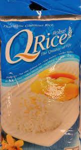Q-RICE Thai white glutinous rice 5KG 泰国糯米5千克