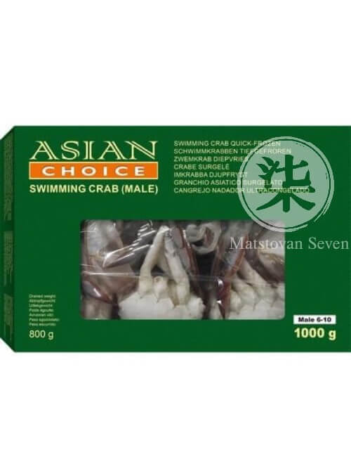 swimming crab中国产蟹