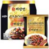 Jja jang Men Chajang Noodle, 200gx4pk 韩国御膳炸酱面四连包800克
