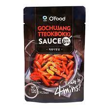 O'food Gochujang Tteokbokki sauce120G  Ofood 炒年糕辣酱120克