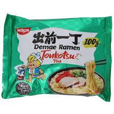 Nissin Noodles tonkotsu flavor 100g, 出前一丁九卅豬骨濃湯麵