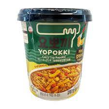 YOPOKKI ricecake cup curry 韩国炒年糕咖喱