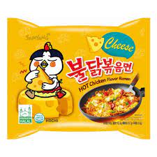 Samyang Hot Chicken Flavour Cheese Ramen 140g,三养火鸡面奶酪味140克