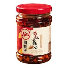 ChuanWaZi Chili oil with peanuts and beans 235g 川娃子香酥油辣子235克