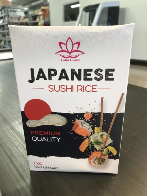 Lotus Grand Japanese Sushi rice 1kg 日本寿司米1公斤