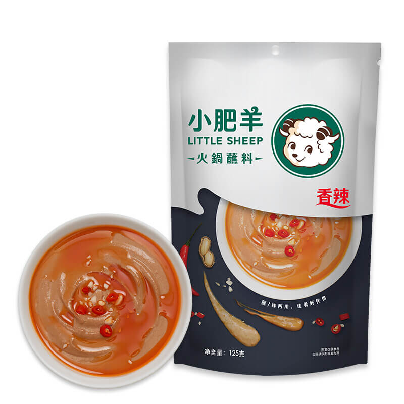 LITTESHEEP hotpot spicy dipping sauce125g 小肥羊火锅蘸料辣香 125克