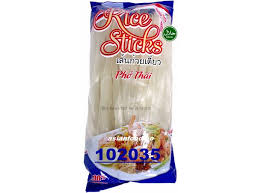 LOTUS Rice sticks for Pho Thai (10MM) 375G 莲花牌泰式河粉10mm 375克