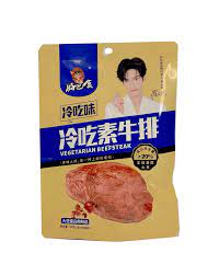 HBS Vegetarian Beef chili pepper 100G 好巴食冷吃素牛排100G