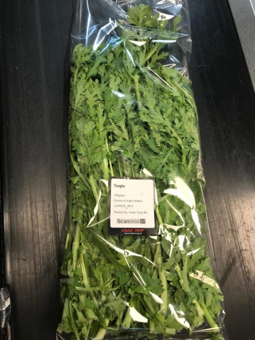 Asia Crop packed Tonghao 500g 亚选荷兰袋装茼蒿1包500克