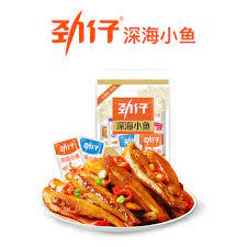 ZJ Dried Small Fish with Soy Sauce 110g 劲仔小鱼干 酱汁味 110g
