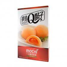 Q Mochi rice cake with peach flavor104G一口暴浆水蜜桃麻薯104克