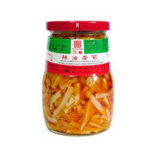 Six Fortune Bamboo Shoots in Chilli Oil 375g 六福辣油香筍 375克