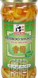 LinLin Bamboo Shoots In Chilli Sesame Oil 340g 林林辣油香筍 340克