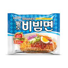 PALDO Bibimmen korean style spicy cold noodles130g 韩国干拌面130克