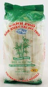 Bamboo Tree Rice Vermicelli (XL) 400g 竹牌越南粗粉面400克