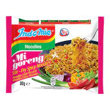 IndoMie Instant Fried Noodles Mi Goreng spicy 80 g  印尼辣味炒面80克