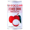 FOCO Lychee Drink 350ml 泰国荔枝果汁350毫升