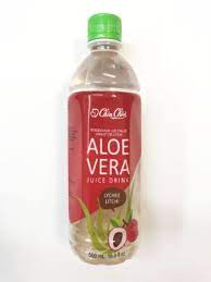 ChiChin Aloe Vera drink with Lychee 500ml 台湾芦荟荔枝饮料500毫升