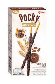Pocky biscut stick  Chocolate Almond 36g 百奇杏仁巧克力饼干棒36克