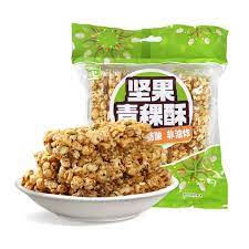 Huij Food Roasted Barley Snack bar with Nuts 286g 微记坚果青稞酥 286克