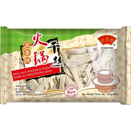 OW Bean Curd sheets 200g 十月舫火锅豆腐丝200克