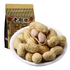 LaoJieKou peanuts in shell, garlic 420g老街口蒜香花生 420G