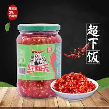 Hongfantian Chopped red chilli 200g 红翻天剁辣椒200克