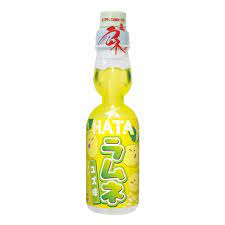 Hatakosen Ramune Soda Yuzu flavor 200ml 日本弹珠苏打柚子味200毫升