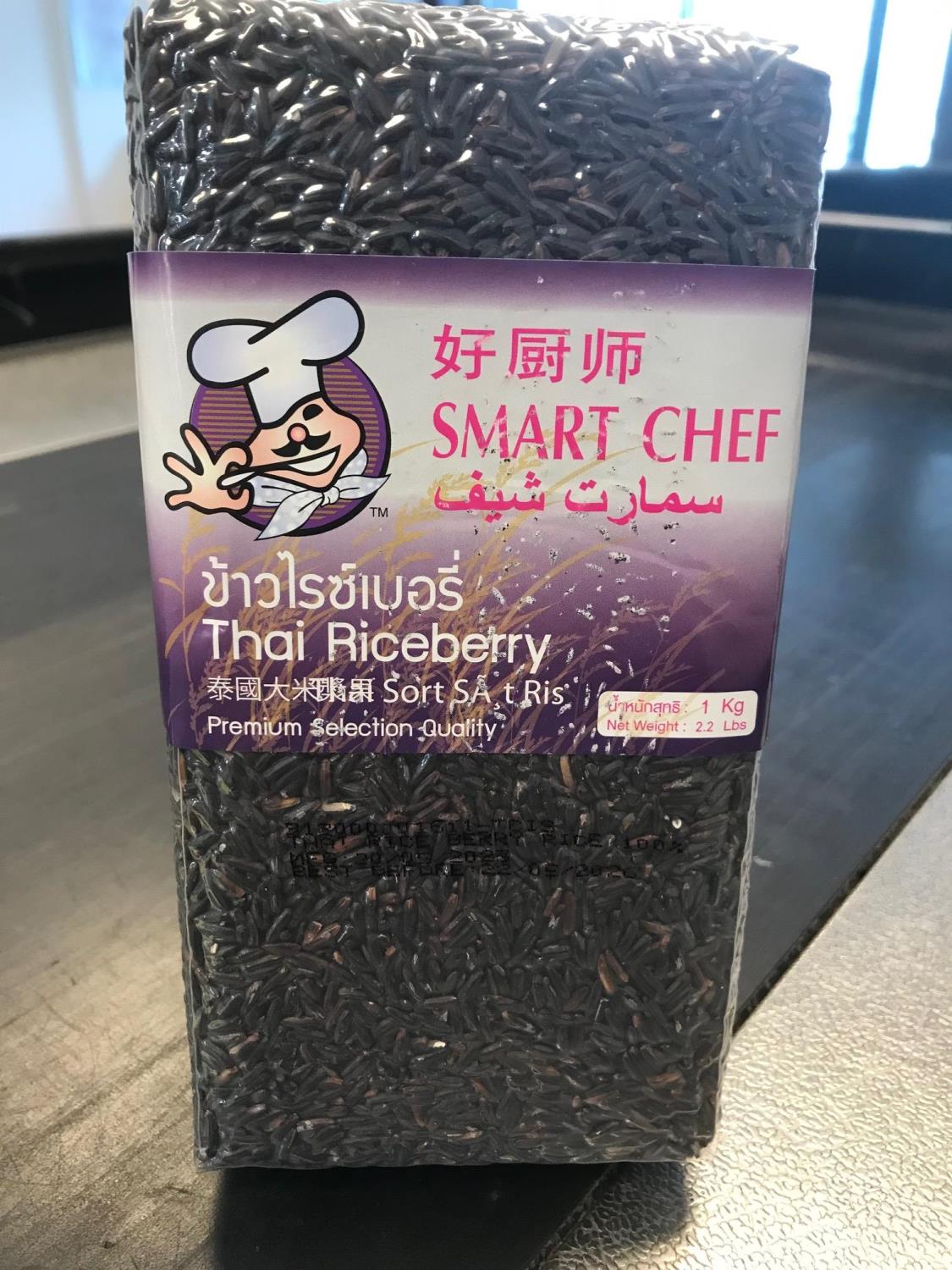 Smart Chef premium Thai riceberry 1kg 好厨师泰国特级莓米1公斤