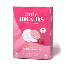 Little Moons Mochi Ice Cream Strawberry flavor(6 pieces)250G 小月亮草莓味马薯冰淇淋6只装250克