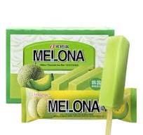 Binggrae Korean Melona Melon Ice Cream 70G 韩国国产蜜瓜冰淇淋70克