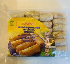 TCT Mini Spring rolls w. Shrimp 500G 椰树牌 越式迷你春卷500g