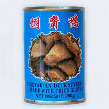Wu Zhong Vegetarian Mock Duck 280g 伍中焖齐鸭280克