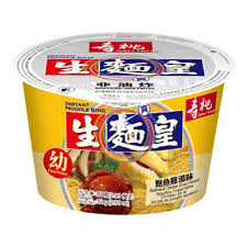 SAU TAO Noolde King in bowl Ablone&Chicken soup flavor 75G 寿桃桶装鲍鱼鸡汤生面皇75克