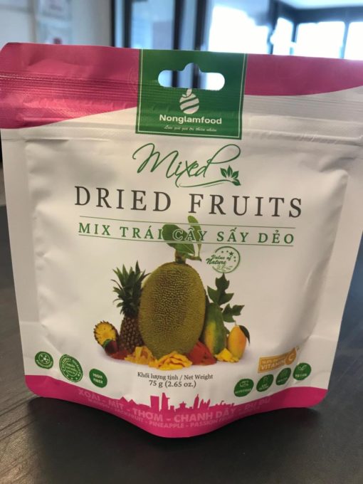 NLF Soft Dried Mixed Fruits 75G 富农混合果干75克