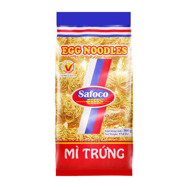 SAFOCO premium thin egg noodles 500g 三福特级鸡蛋细面500克