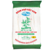 Bamboo Tree Vietnamese Rice Noodle (5mm/L) 400g竹叶牌越南米粉大号 400克