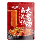 TIANXIAOHUA Potato wide noodles Chilli oil flavor 271g 田小花0脂肪流汁红油大宽粉271克