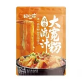 TIANXIAOHUA Potato wide noodles Sesame flavor 268g 田小花流汁麻酱大宽粉268克