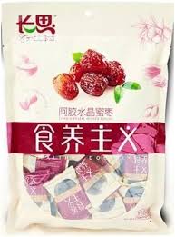 ChangSi Ejiao Crystal Honey Jujube, 227g 长思阿娇水晶蜜枣 227G