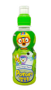 PALDO Pororo Green grape falvor drink 235ml 韩国八道蒙鸡小队柚子饮235毫升