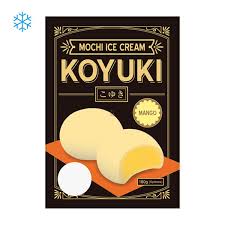 KOYUKI Mochi Ice Cream Mango flavor 6 pieces 180g 日本芒果麻薯冰淇淋180克