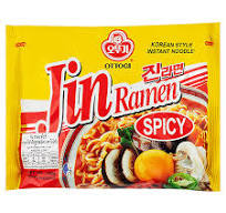 OTTOGI Jin Ramen Spicy flavor 120g 韩国奥多吉金辣拉面120克